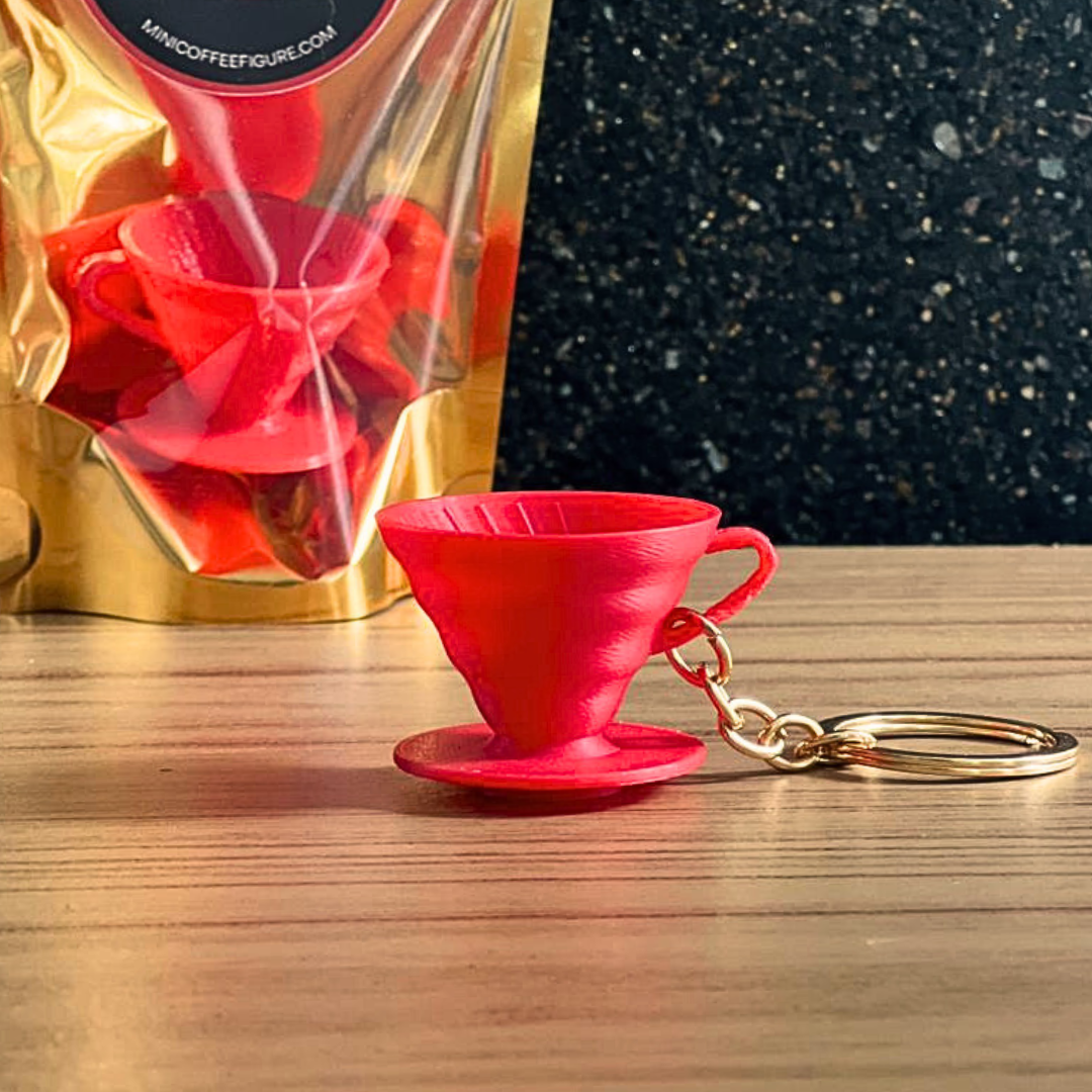 V60 - Chaveiro colecionável de café