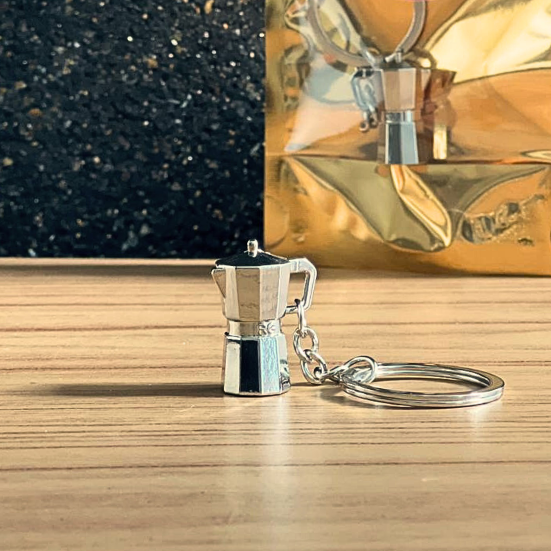 Moka - Chaveiro colecionável de café