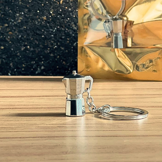 Moka - Chaveiro colecionável de café