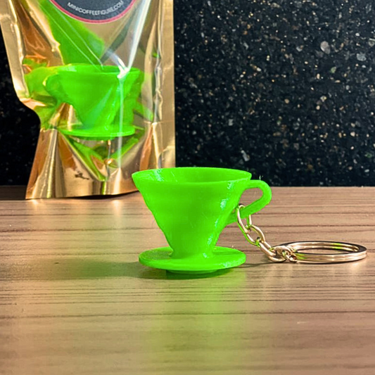 V60 Green - Chaveiro colecionável de café