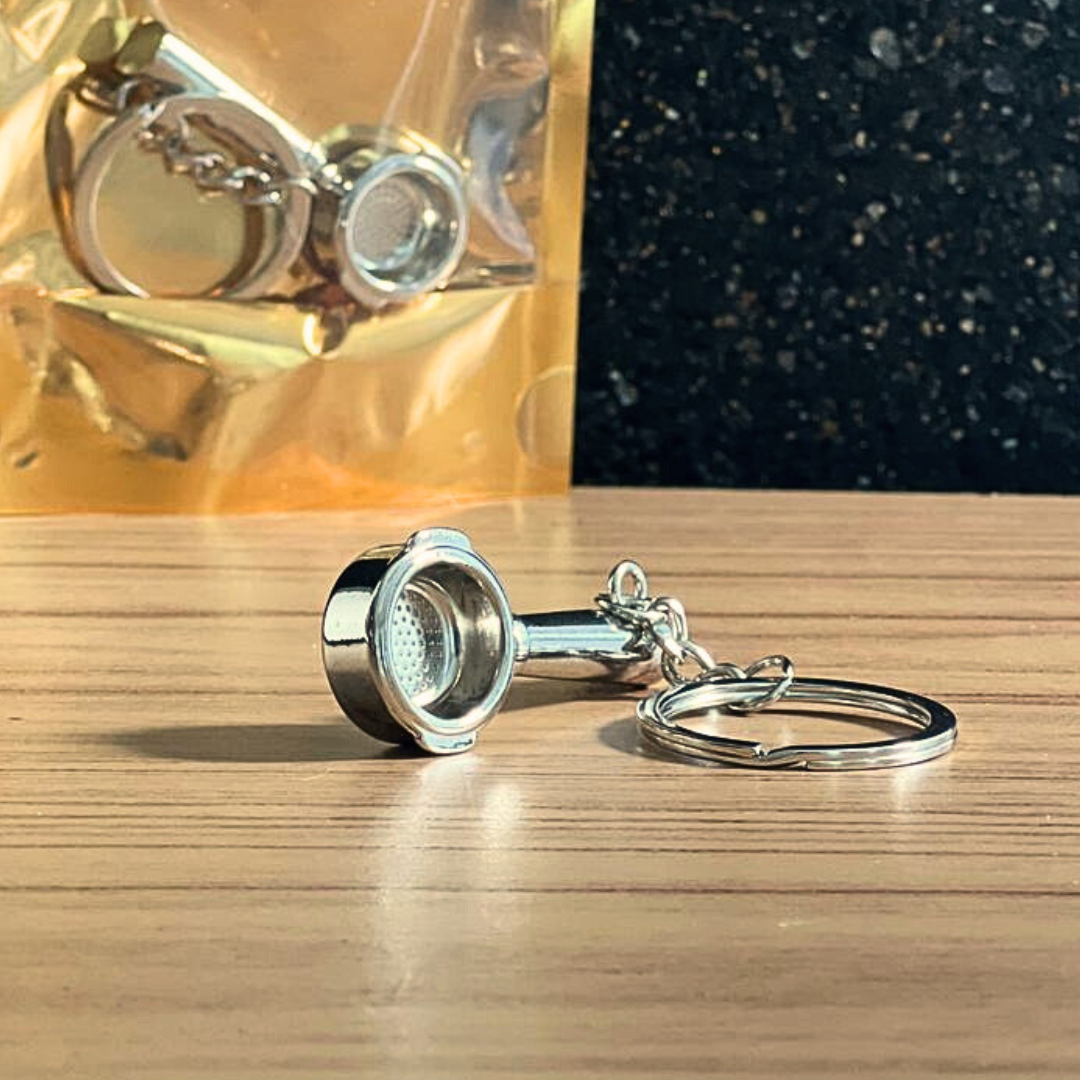 Porta filtro naked - Chaveiro colecionável de café