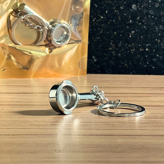 Porta filtro naked - Chaveiro colecionável de café
