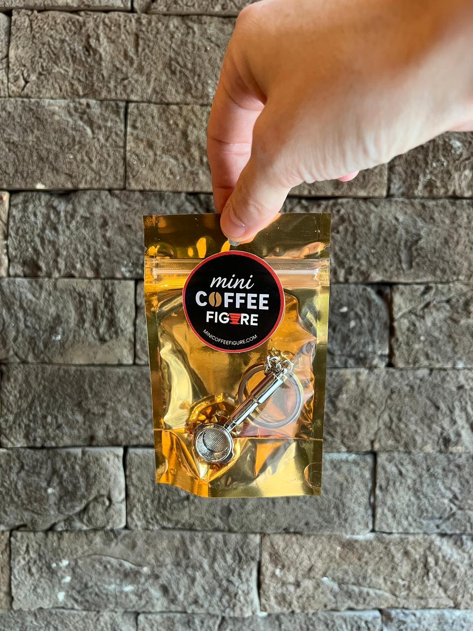 Porta filtro naked - Chaveiro colecionável de café