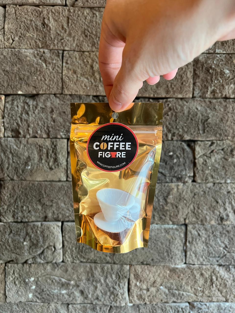 V60 White - Chaveiro colecionável de café